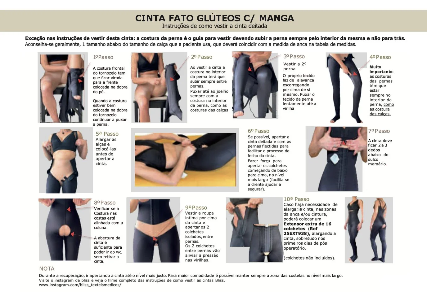 Como vestir a cinta